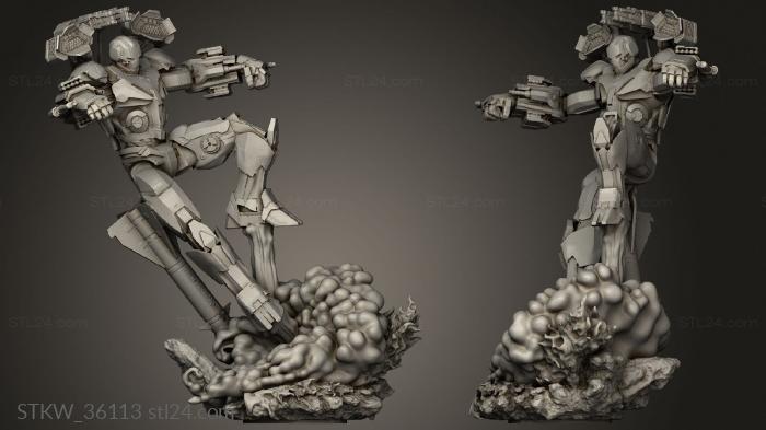 Iron Patriot Sculpture Ref