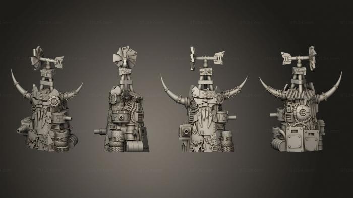 Military figurines (Boss Bunka 1, STKW_3612) 3D models for cnc