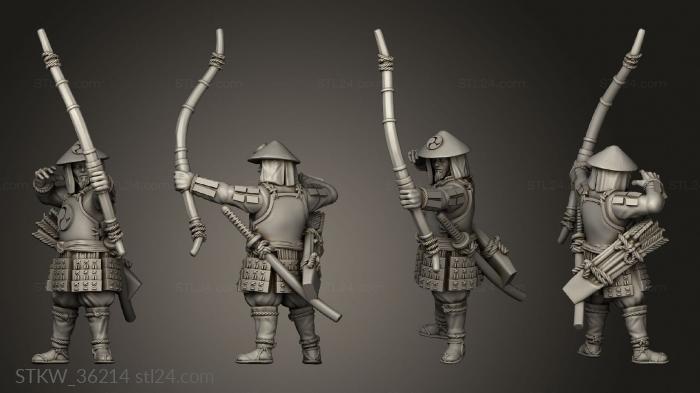 Japanese Ashigaru Bowmen