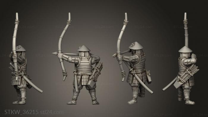 Japanese Ashigaru Bowmen