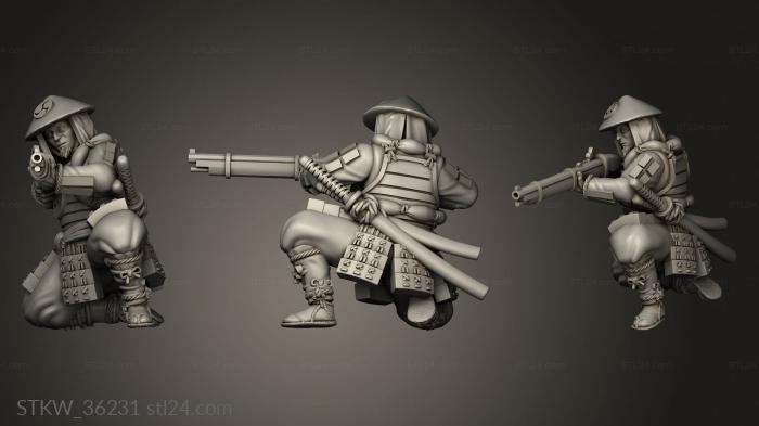 Japanese Ashigaru Musketmen Ashigaru