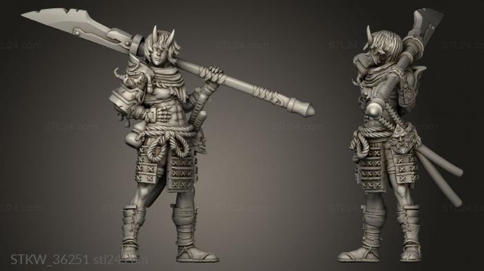 Japanese Female Oni Ronin