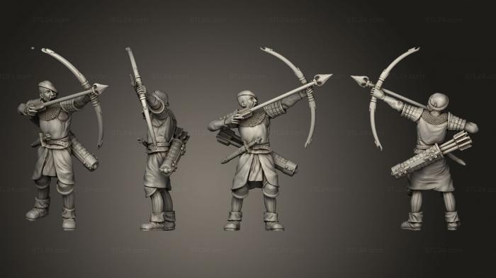 Military figurines (Bowman 2, STKW_3641) 3D models for cnc