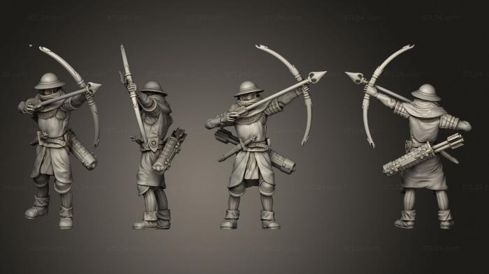 Military figurines (Bowman 5, STKW_3644) 3D models for cnc
