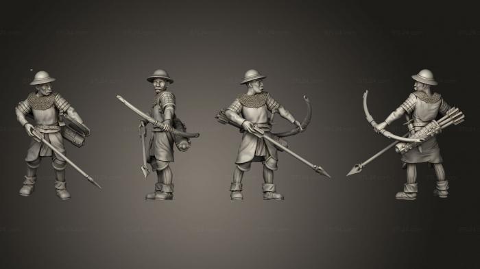 Military figurines (Bowman, STKW_3648) 3D models for cnc