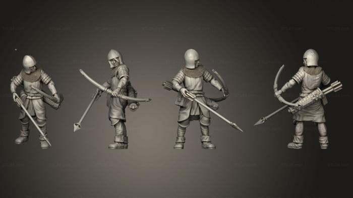 Military figurines (Bowman 01, STKW_3649) 3D models for cnc