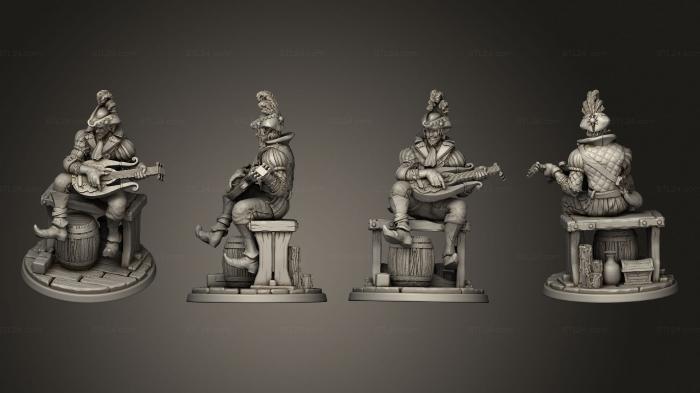 Military figurines (Brekken the Brazen, STKW_3662) 3D models for cnc