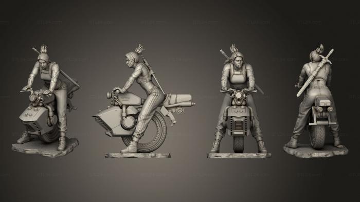 Military figurines (Brenda, STKW_3663) 3D models for cnc