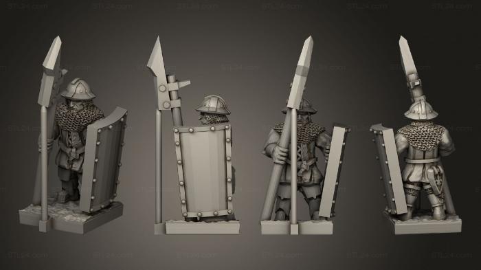 Military figurines (Bretonnia Ma A Individuals 3, STKW_3667) 3D models for cnc