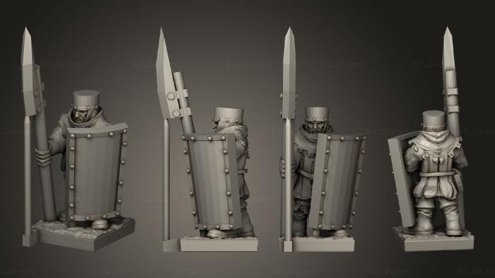 Military figurines (Bretonnia Ma A Individuals 6, STKW_3670) 3D models for cnc