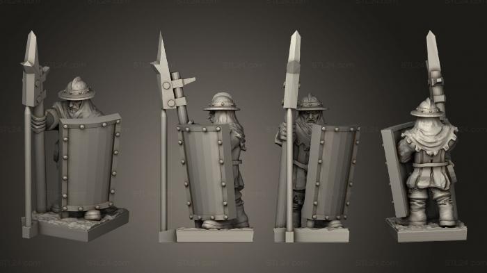 Military figurines (Bretonnia Ma A Individuals 12, STKW_3676) 3D models for cnc