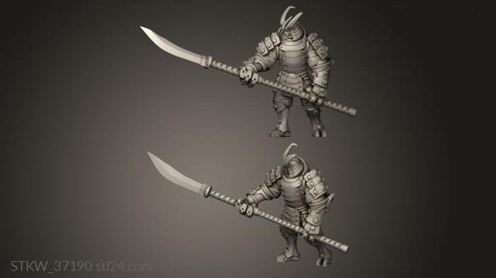 Warforged Naginata