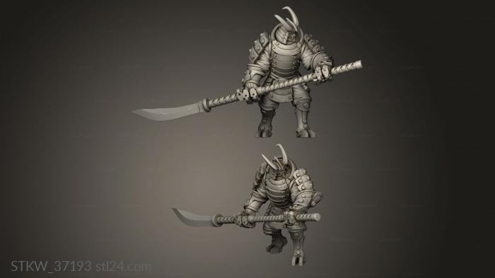 Warforged Naginata