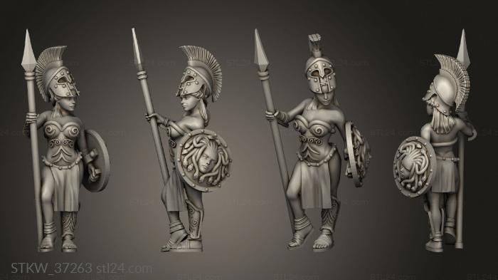 Lain Gladiators Amazons Greek Amazona