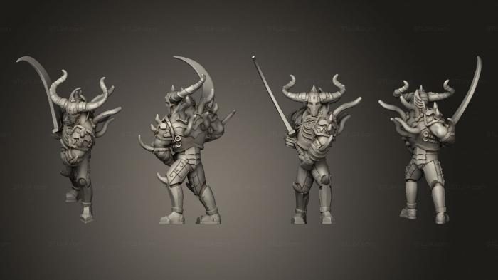 Military figurines (Bronze Golem no Base, STKW_3727) 3D models for cnc