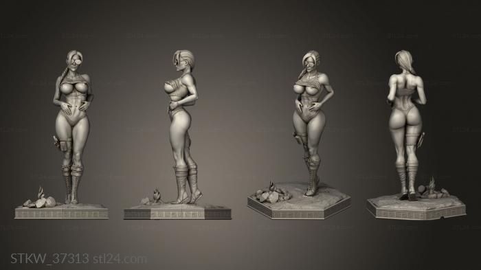 Lara Croft Cosplay Statue Broz Bro