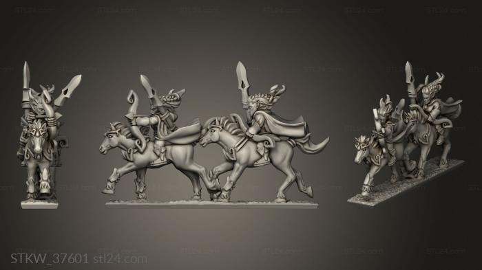 light cavalry riders