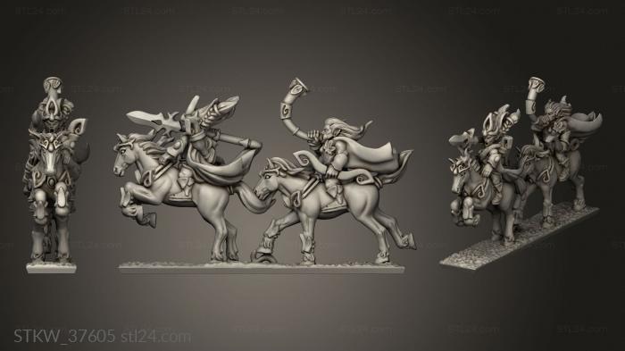 light cavalry riders