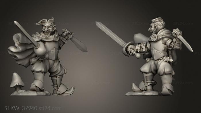 Gnome fighter Rapier and Dagger