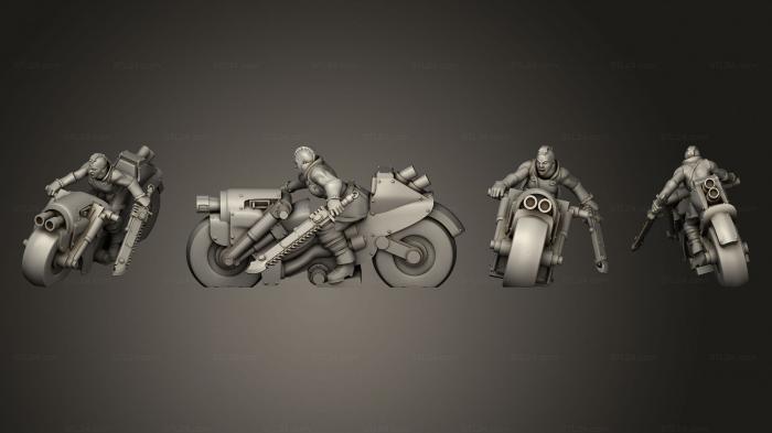 Military figurines (BS Biker Fanatics 2, STKW_3822) 3D models for cnc