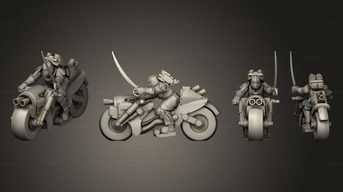 Military figurines (BS Biker Sisters 3, STKW_3826) 3D models for cnc