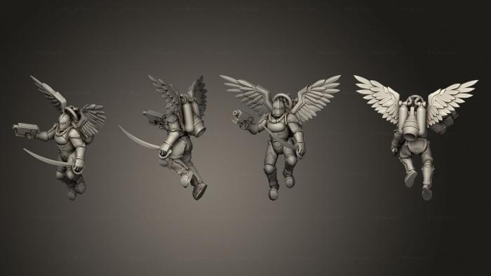 Military figurines (BS Jetpacks 1 Sword, STKW_3834) 3D models for cnc