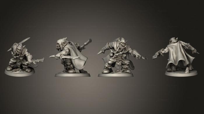 Military figurines (Bugbears 12, STKW_3877) 3D models for cnc