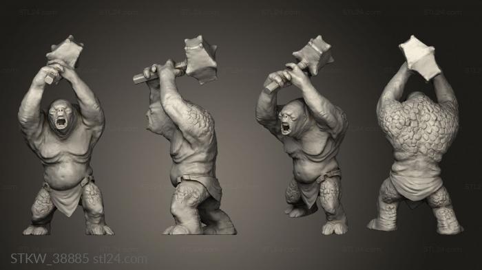 Cave troll for