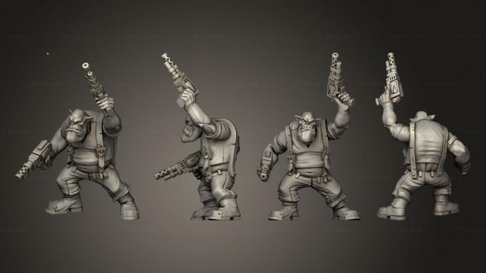 Military figurines (Bullboyz 6, STKW_3889) 3D models for cnc