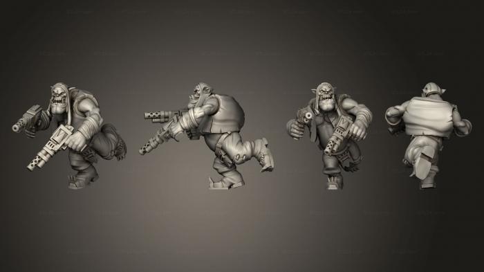 Military figurines (Bullboyz 10, STKW_3893) 3D models for cnc