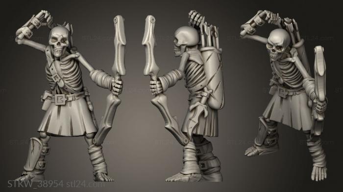 skeleton bowman