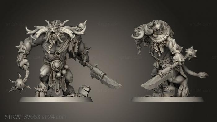 Minotaurs Boss Barath minotaur beast