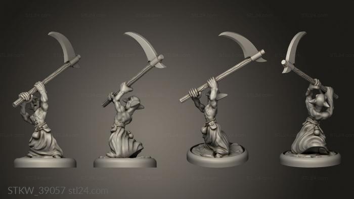 miotacz Scythe Goblin Figure