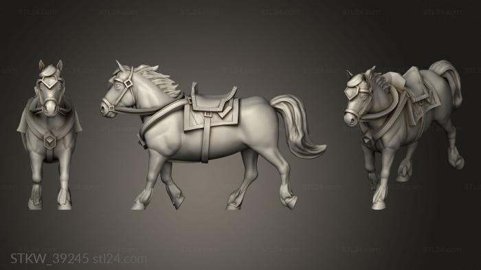 Modular Dwarven Rangers mounts pony light