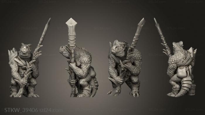 Military figurines (Monster Mini Kobold, STKW_39406) 3D models for cnc