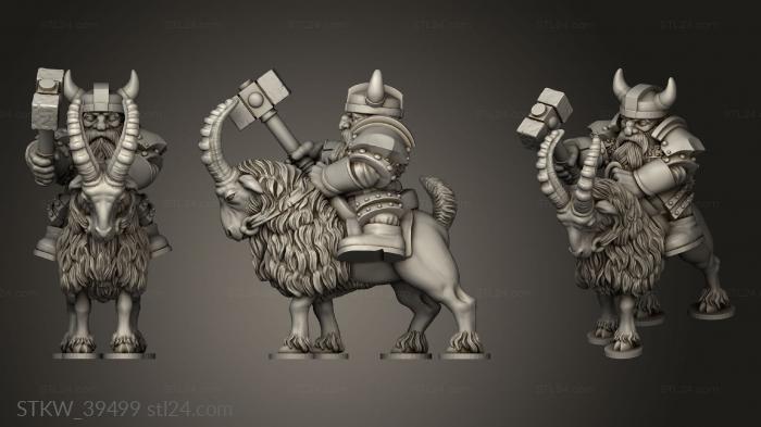 More Dwarf Goat Riders rider