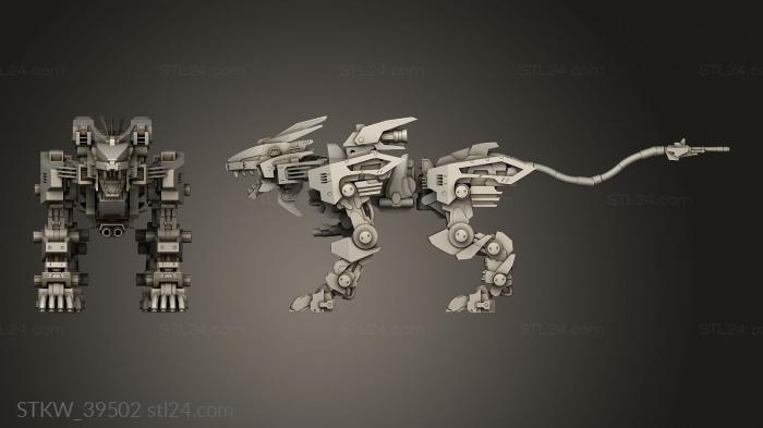 MORE ZOIDS Liger Zero Xe