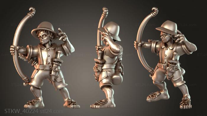 Halfling Archer – Across the Realms