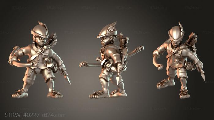 Halfling Archer N – Company and Friends