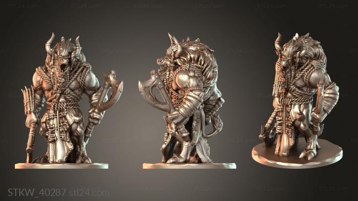 Tusklands Minotaur Variant – Kin Folk Add-On