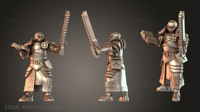 Ministorum Priest – Chainsword Proxy