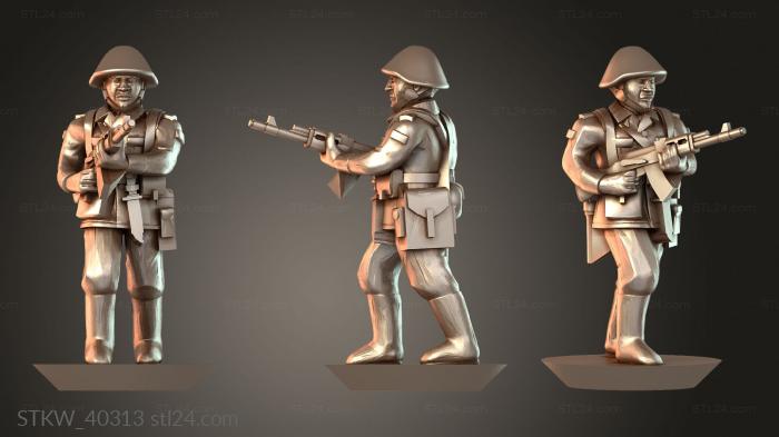 Advancing – Weapon at Ready