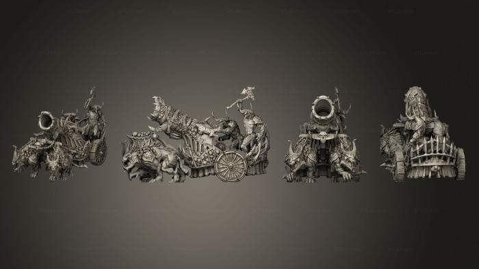Military figurines (Cannon 1, STKW_4035) 3D models for cnc