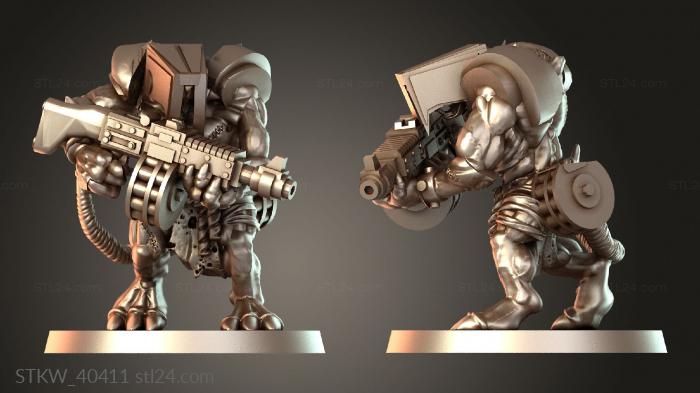Skaven Rat Ogres – Armoured Heavy