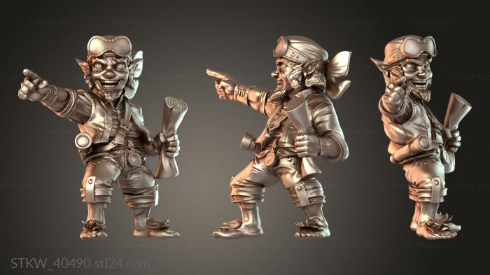 Airship Crew – Halfling Male on Giant Flies