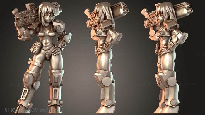 Alien GG Girl – Standing Pose