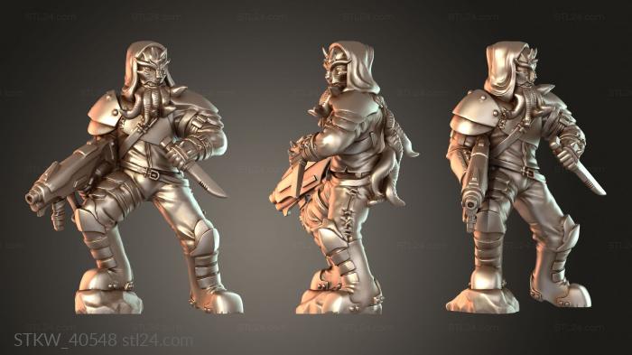 Alien Mercs – REG Tentacle, Multi-Shell