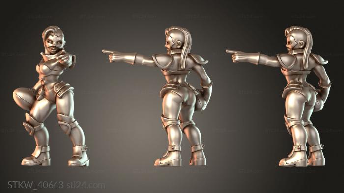 Amazon Unicorn Thrower – Female Human