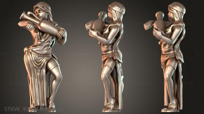 Military figurines (Ambrosia, STKW_40688) 3D models for cnc