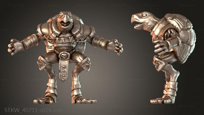 Military figurines (Amphibian – Torture Prisoner, STKW_40711) 3D models for cnc